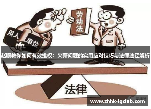 赵鹏教你如何有效维权：欠薪问题的实用应对技巧与法律途径解析
