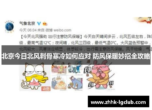 北京今日北风刺骨寒冷如何应对 防风保暖妙招全攻略