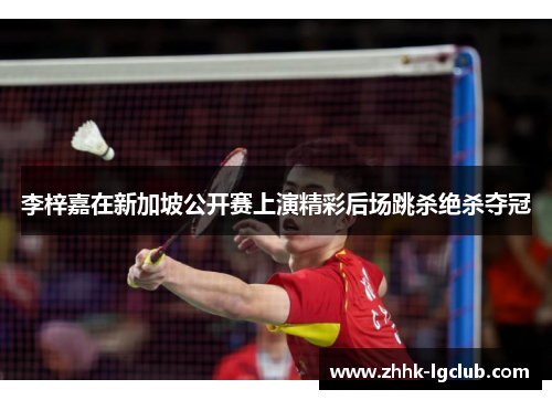 李梓嘉在新加坡公开赛上演精彩后场跳杀绝杀夺冠 李梓嘉在新加坡公开赛上演精彩后场跳杀绝杀夺冠